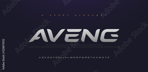 Sport Modern Future Italic Alphabet Font. Typography urban style fonts for technology, digital, movie logo italic style. vector illustration