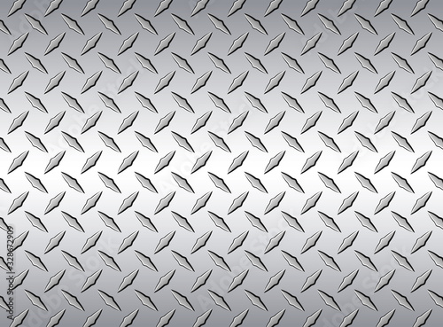 The diamond steel metal sheet texture background