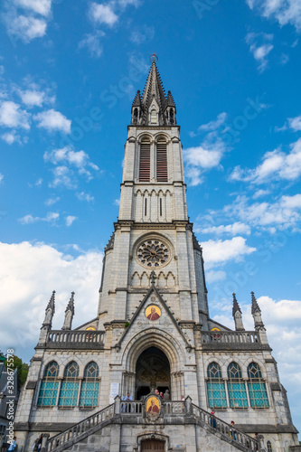 Sanctuary of Our Lady of Lourdes, France, Europe © anderm