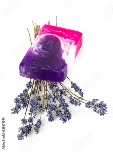 natueal lavender soap photo