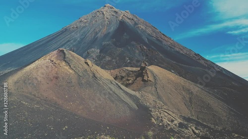 Cabo Verde Fogo Island Volcano landscapes Volcano peak