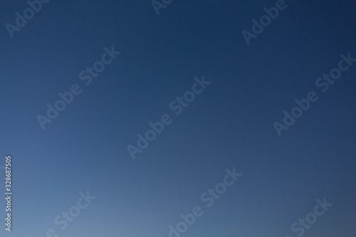 clear evening sky background