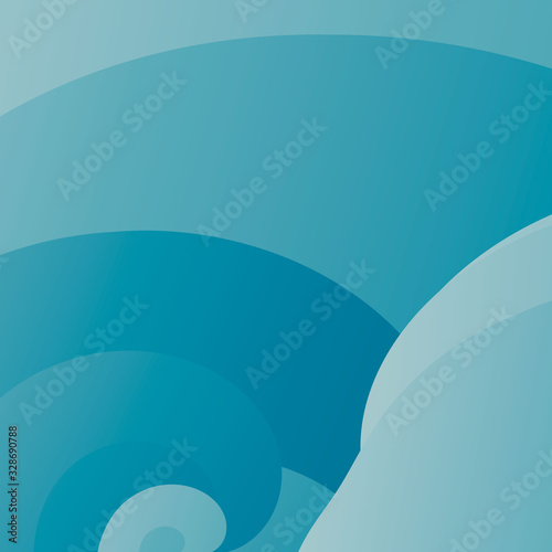 Abstract volumetric geometric background. twisted lines in motion