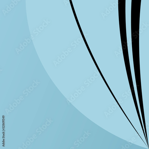 Abstract volumetric geometric background. twisted lines in motion