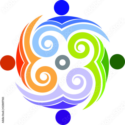 swirl peoples logo