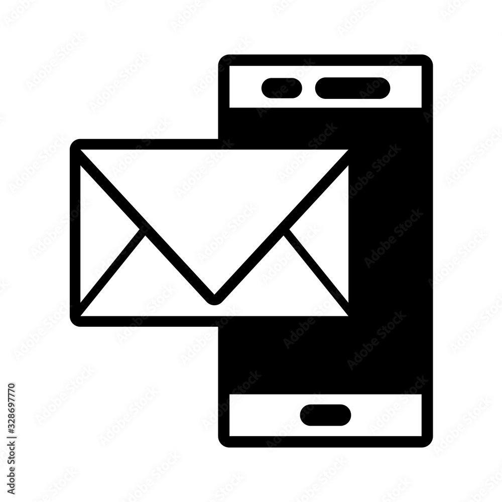 smartphone with technological and digital elements in white background smartphone with technological and digital elements in white background