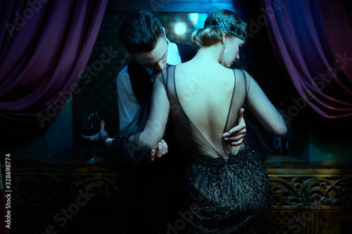 Fotografi passionate man and woman