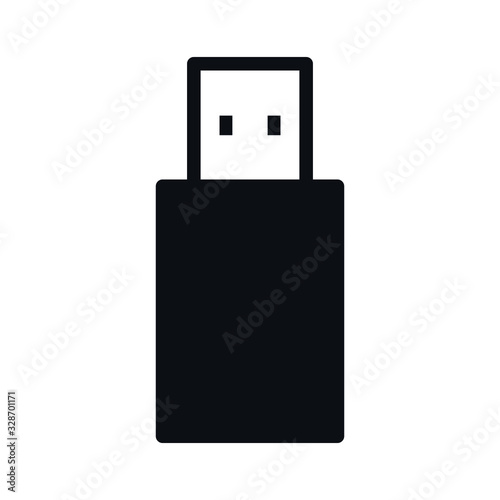 USBメモリのアイコン