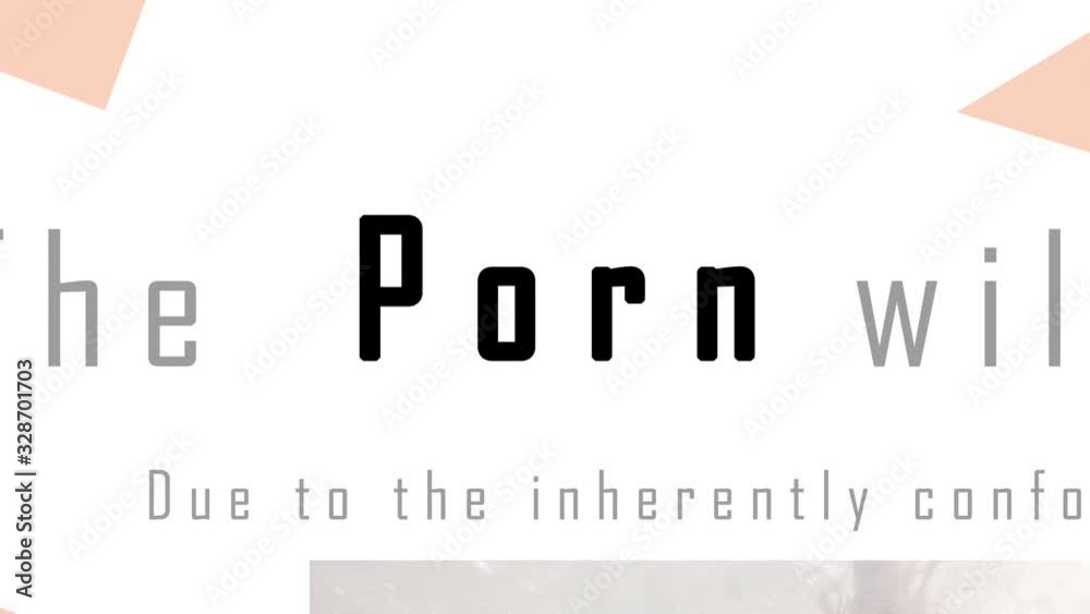 Zooming out animation on the word Porn highlighted in multiple texts that are looking to be media news articles and blog posts of different sources. White background. Zooming out animation on the word Porn highlighted in multiple texts that are looking to be media news articles and blog posts of different sources. White background.