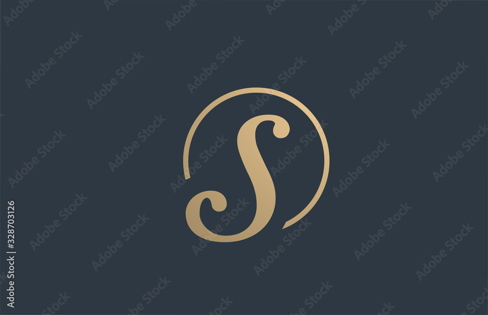 gold golden yellow alphabet letter S logo icon design for business company gold golden yellow alphabet letter S logo icon design for business company