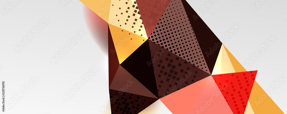 Abstract background - trendy low poly triangle shapes polygonal pattern. Vector Illustration For Wallpaper, Banner, Background, Card, Book Illustration, landing page Abstract background - trendy low poly triangle shapes polygonal pattern. Vector Illustration For Wallpaper, Banner, Background, Card, Book Illustration, landing page