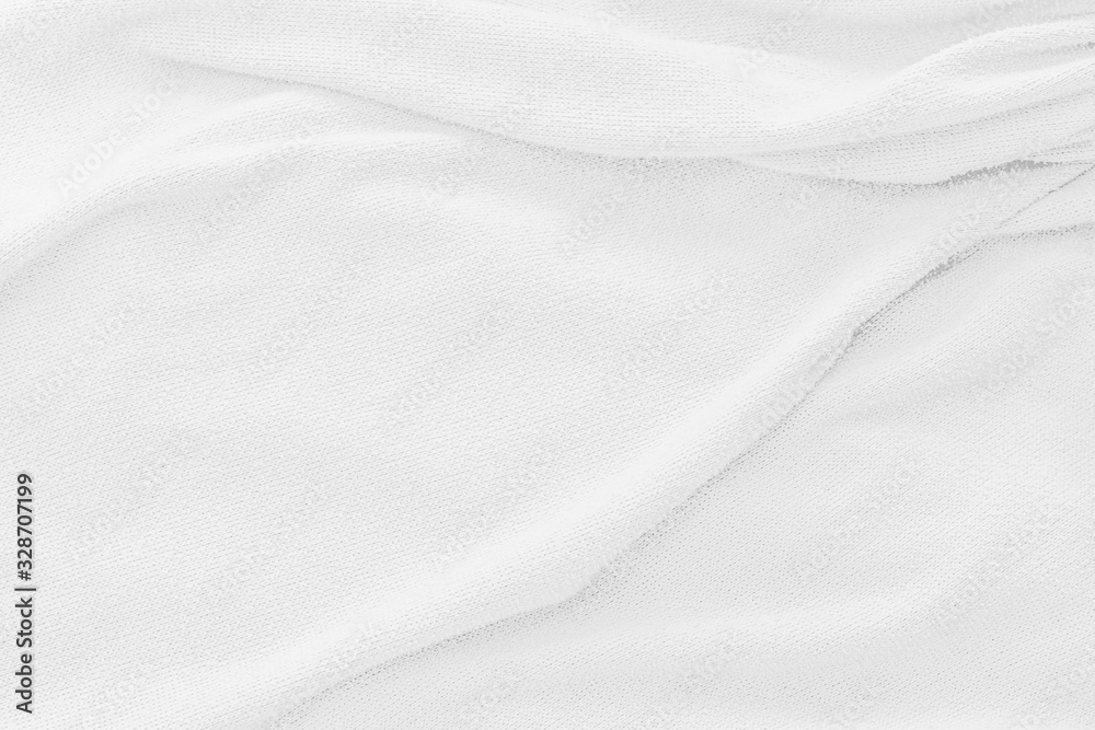 Abstract soft white cloth texture background