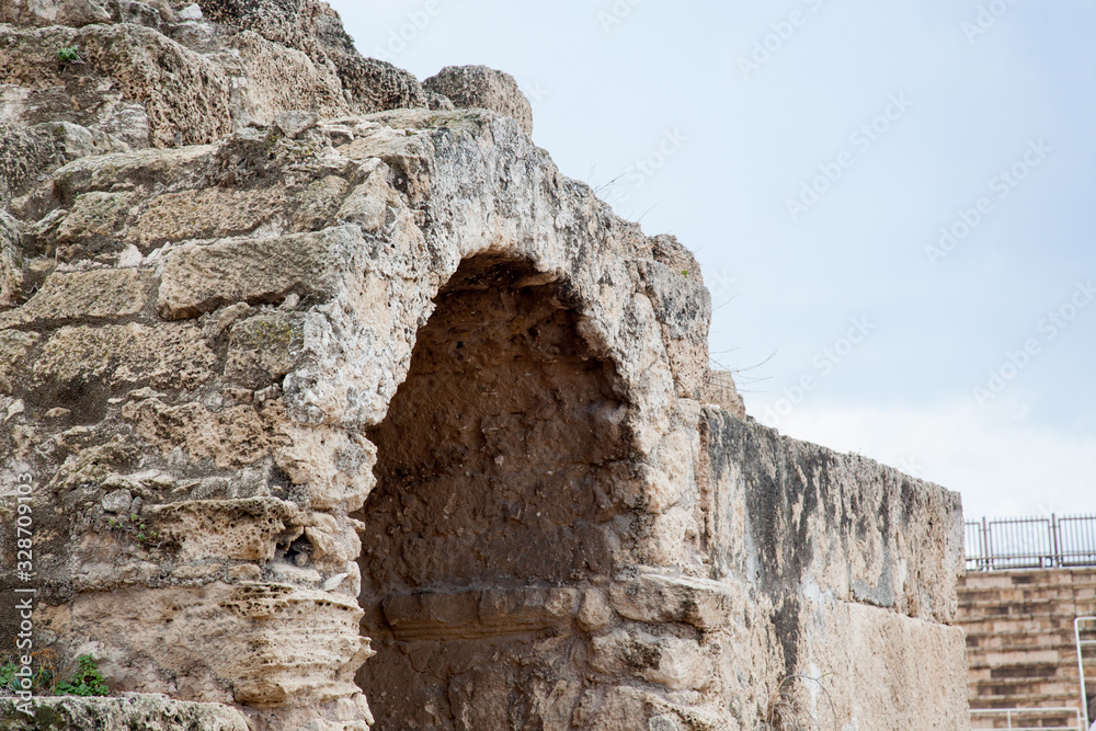 Roman Ruins from Caesarea Israel