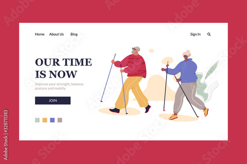 OUR TIME Landing Header