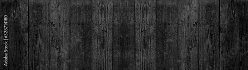 old black grey rustic dark wooden texture - wood background panorama banner long 