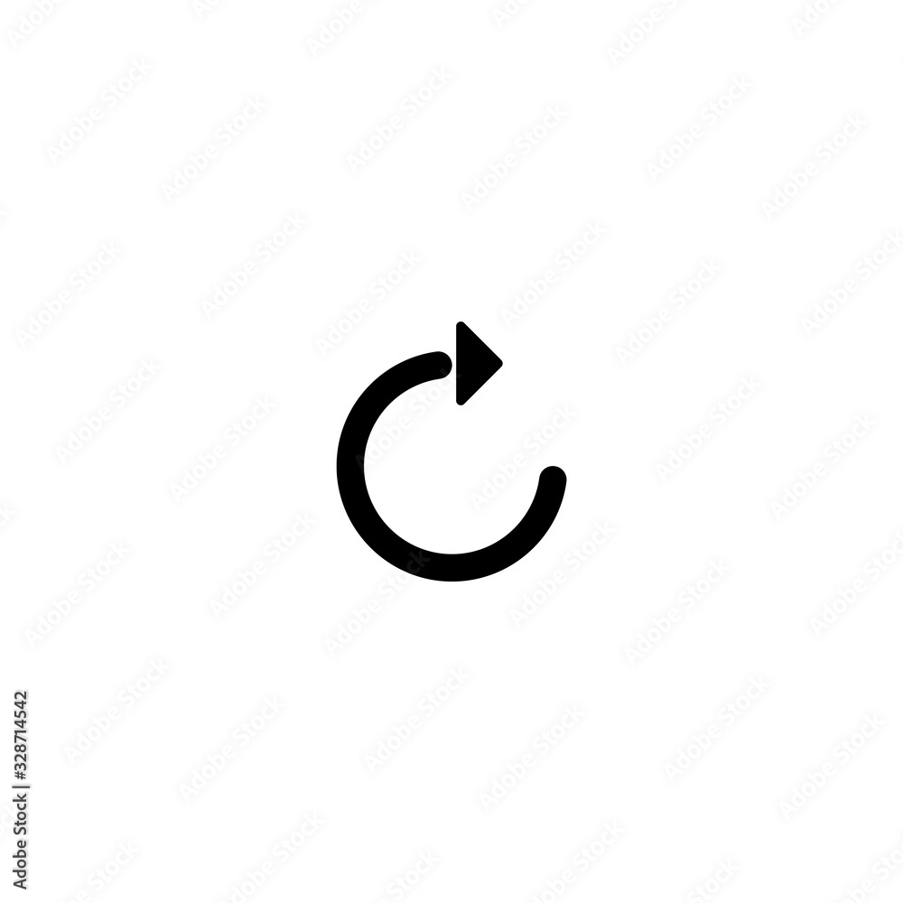 The arrow icon. Icon for business. Vector Internet arrows. The arrow icon. Icon for business. Vector Internet arrows.