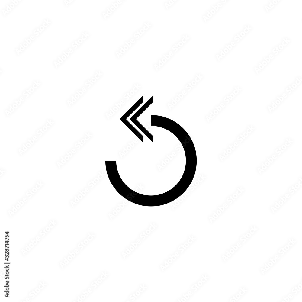 The arrow icon. Icon for business. Vector Internet arrows. The arrow icon. Icon for business. Vector Internet arrows.
