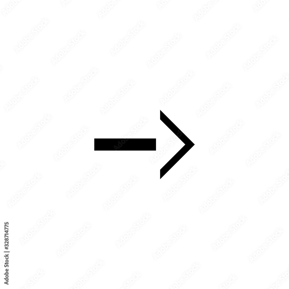 The arrow icon. Icon for business. Vector Internet arrows. The arrow icon. Icon for business. Vector Internet arrows.