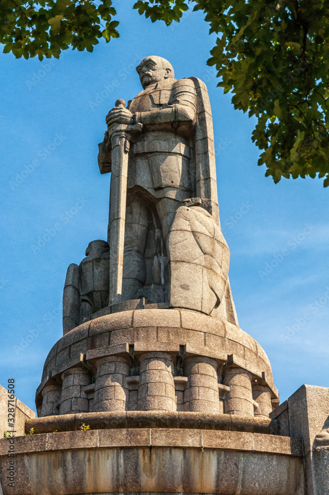 Das Bismarck-Denkmal in Hamburg