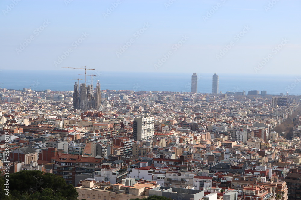 Barcelona cityview