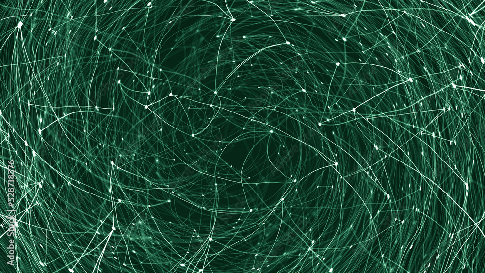 Fototapeta premium Abstract lines background texture 3d illustration