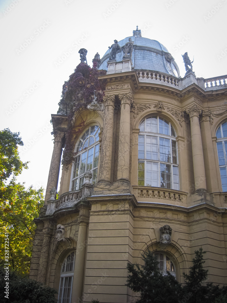 Budapest, Hungary - October 09, 2014: Museum of Hungarian Agriculture