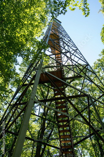 tower in the forest