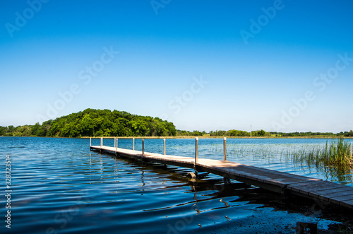 Dock on lake