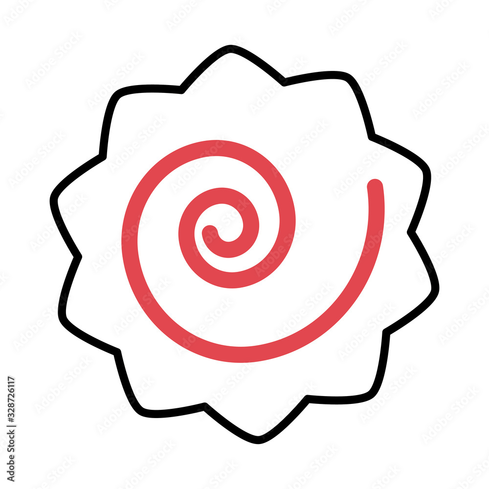 sushi oriental menu food traditonal line and fill style icon sushi oriental menu food traditonal line and fill style icon