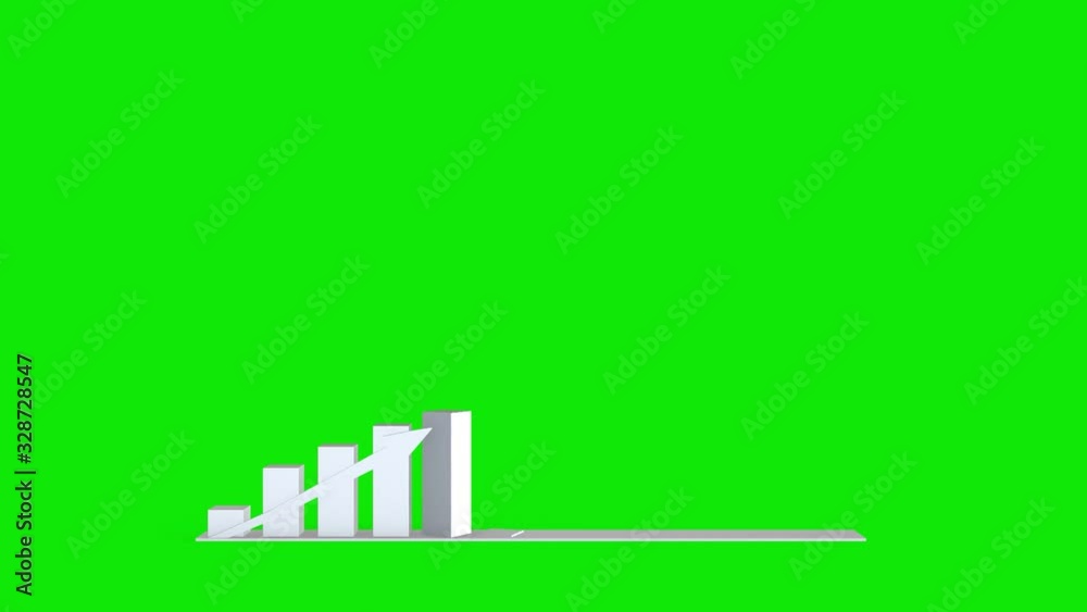 Growth Chart and Stock Market for Business Growth Chart and Stock Market for Business