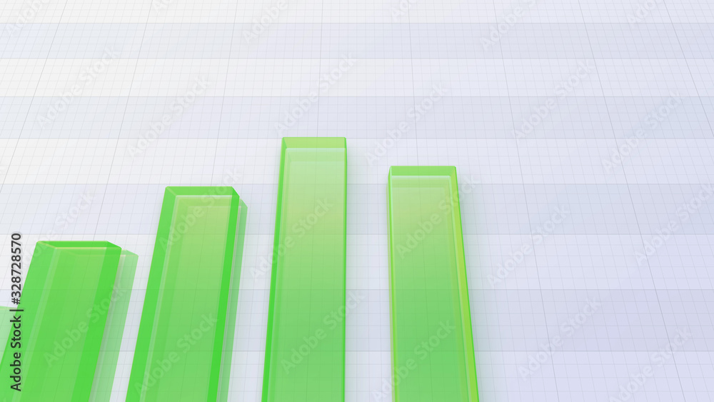 Business Economy Data Graph Chart Bar Growth Success 3D illustration background Business Economy Data Graph Chart Bar Growth Success 3D illustration background