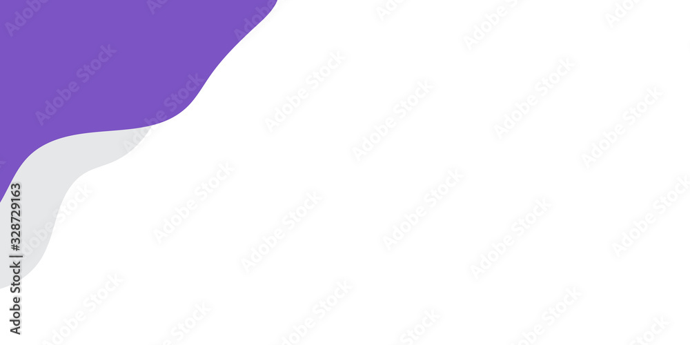 Simple Purple White Wave Abstract Presentation Background with left top frame grey Simple Purple White Wave Abstract Presentation Background with left top frame grey