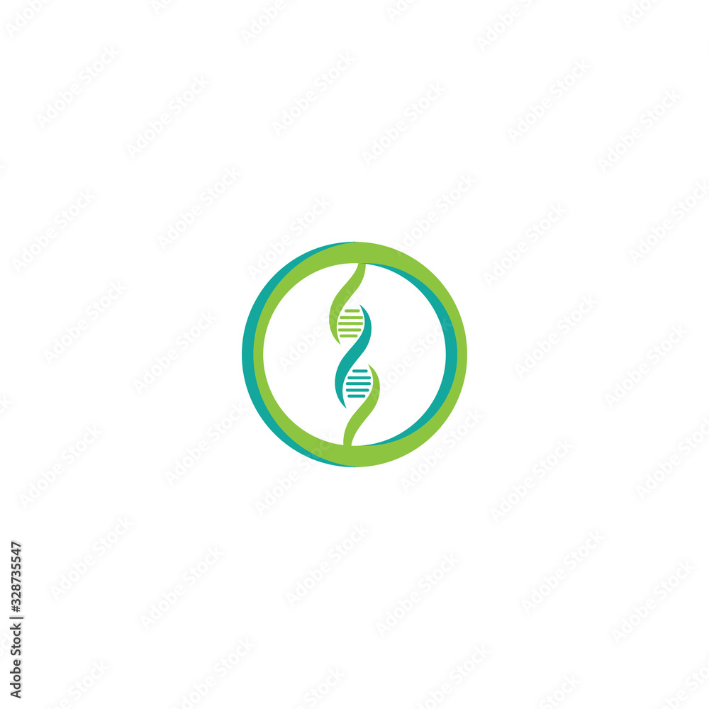 DNA Logo Template vector symbol DNA Logo Template vector symbol