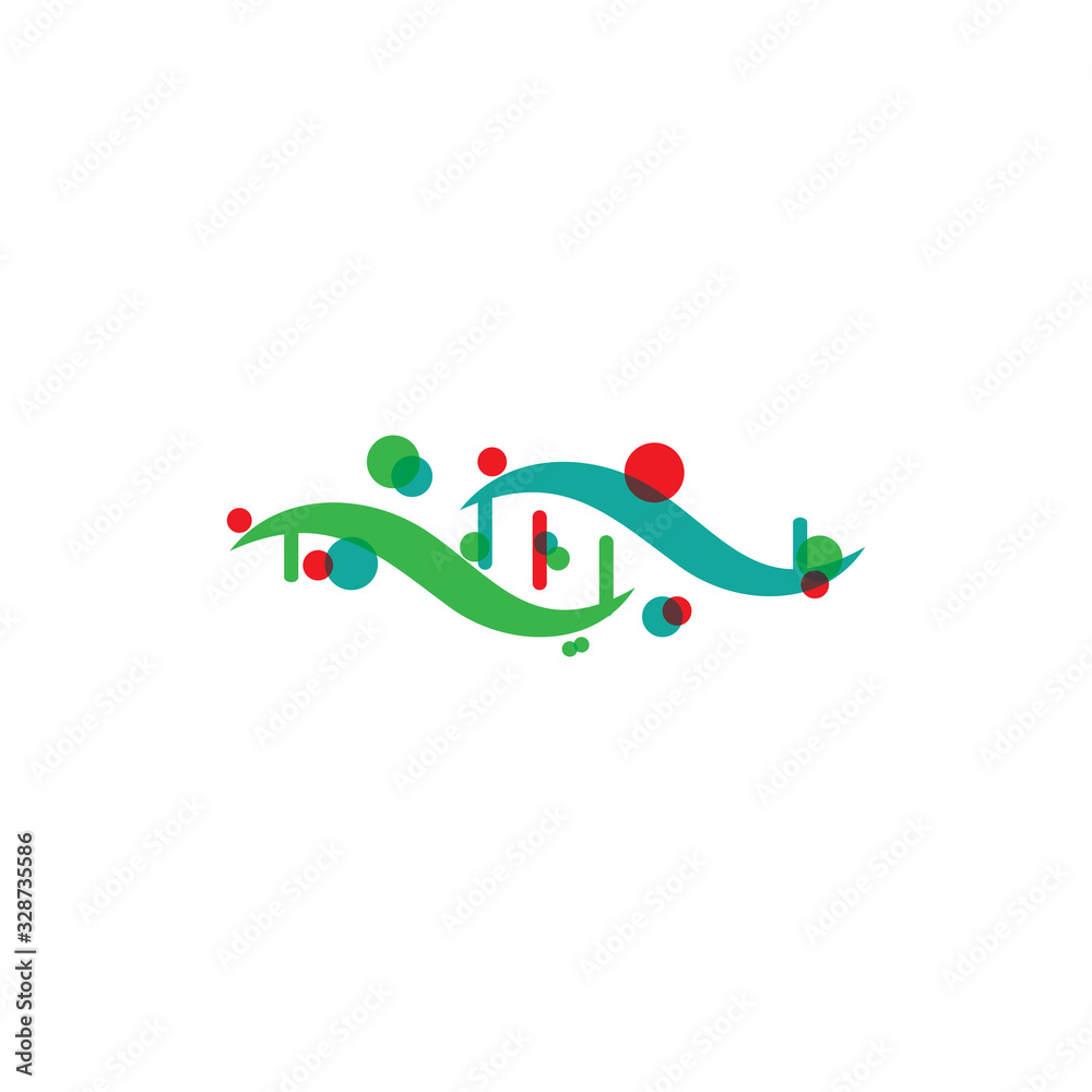 DNA Logo Template vector symbol DNA Logo Template vector symbol