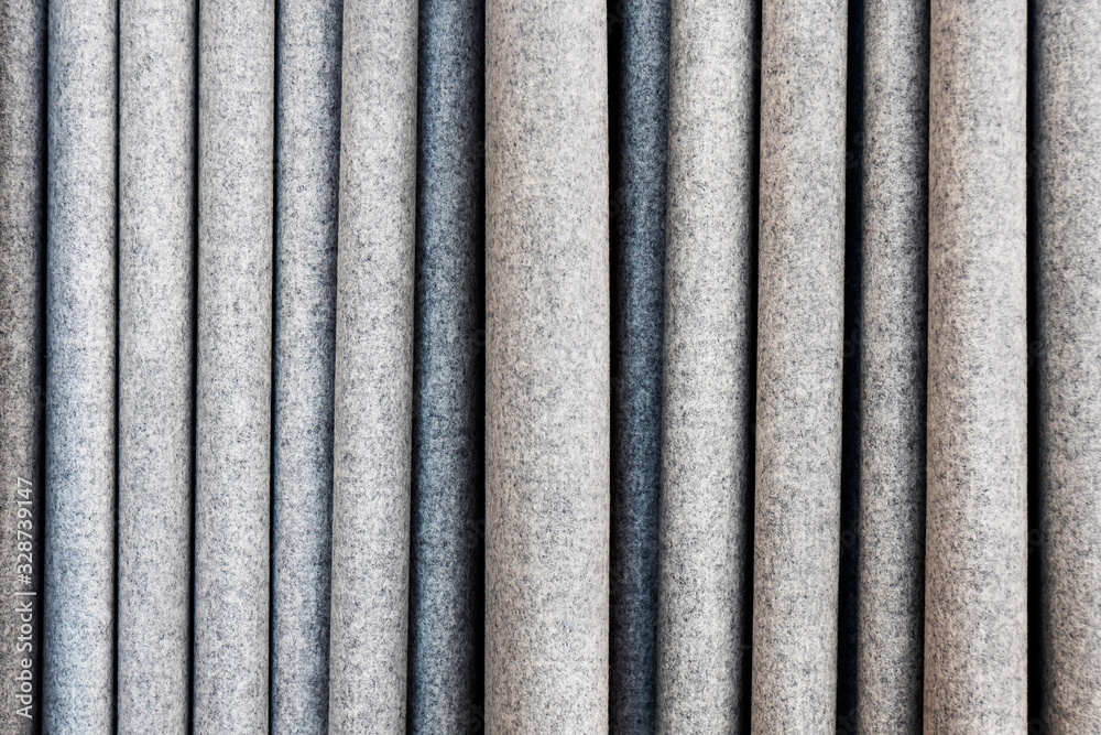 Curtain folds. Background image of tissue drape with vertical plications Curtain folds. Background image of tissue drape with vertical plications