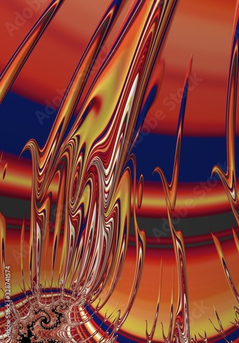 Fractal Abstract Art Background Wallpaper