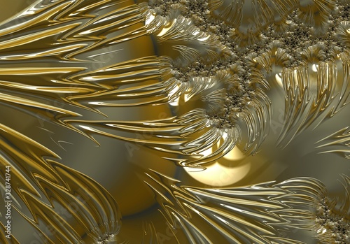 Fractal Abstract Art Background Wallpaper