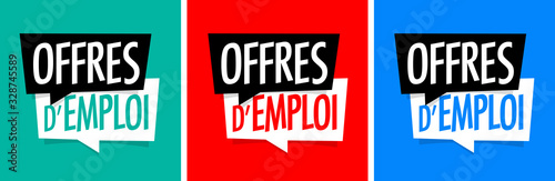 Offres d'emploi	