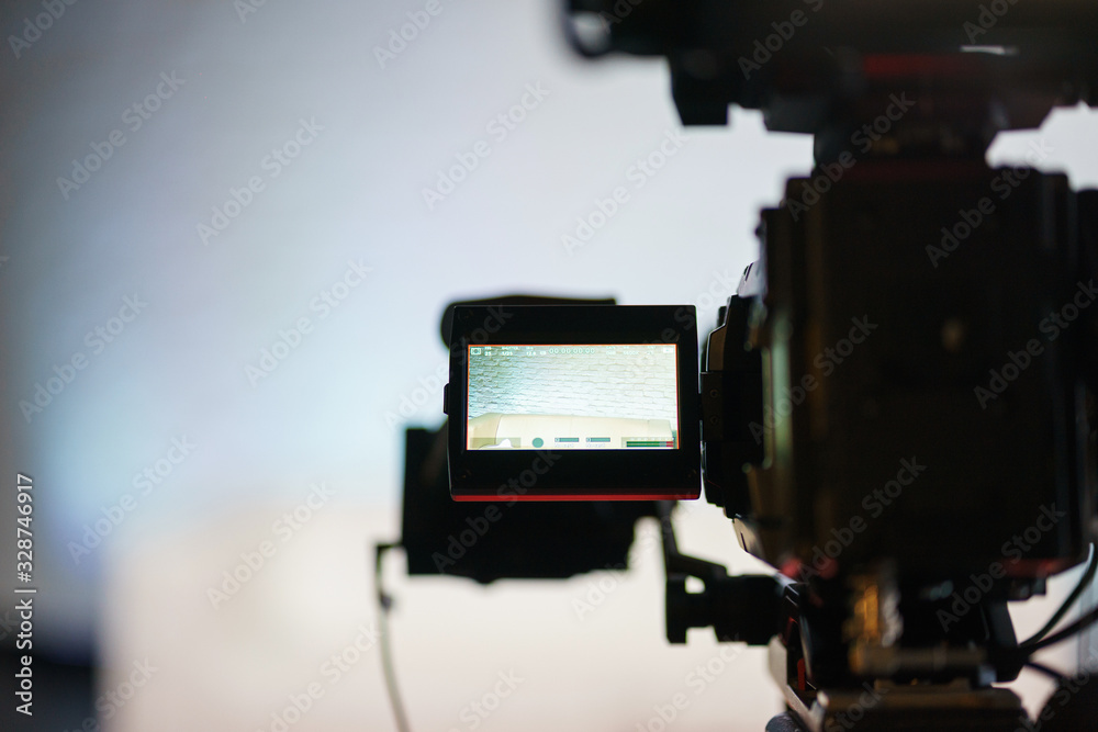 Professional equipment for shooting and broadcasting video. Electronics and broadcasting devices