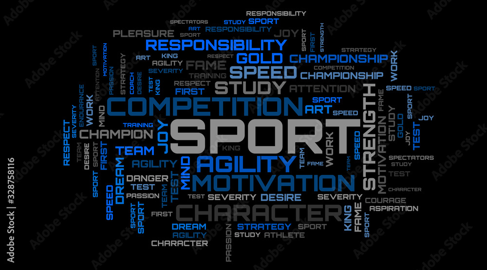Abstract blue text art background. Beautiful word cloud wallpaper Abstract blue text art background. Beautiful word cloud wallpaper
