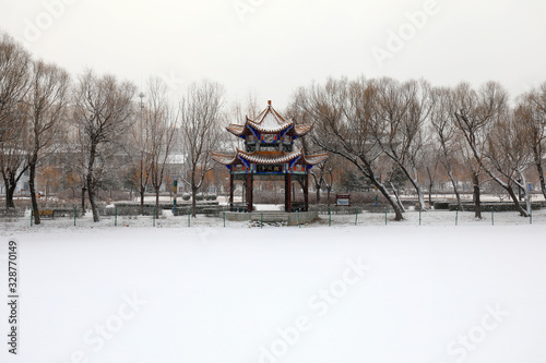 Wallpaper Mural Winter scenery of North China Torontodigital.ca