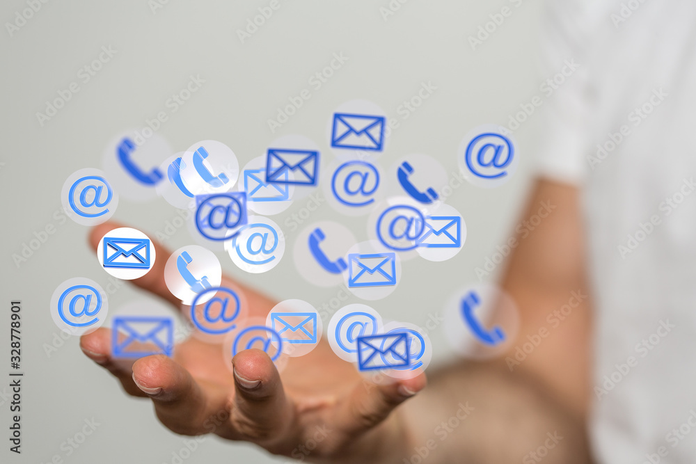 Online people network. Using internet for communication.. Online people network. Using internet for communication..