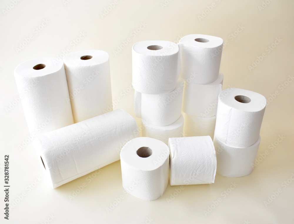 Stockpiling paper goods for emergency virus lockdown Stockpiling paper goods for emergency virus lockdown