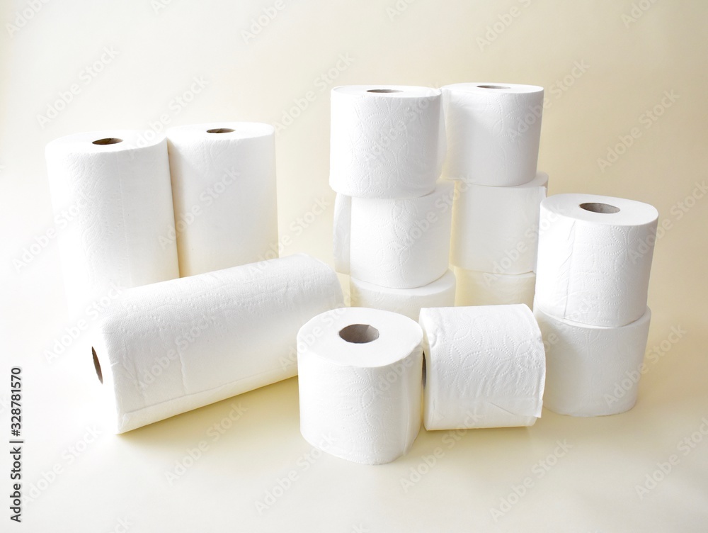 Stockpiling paper goods for emergency virus lockdown