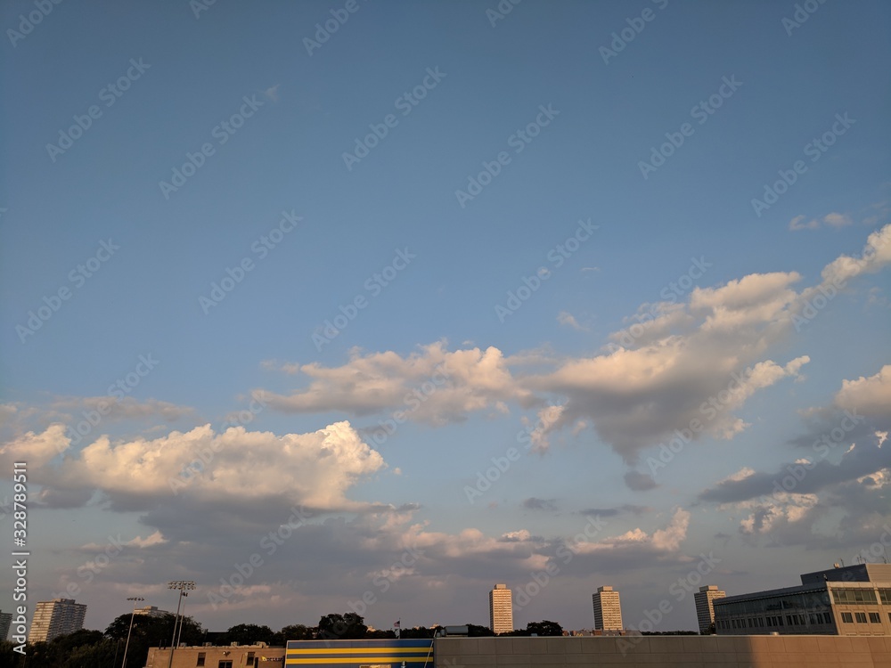 Fototapeta premium Morning Sky and Clouds