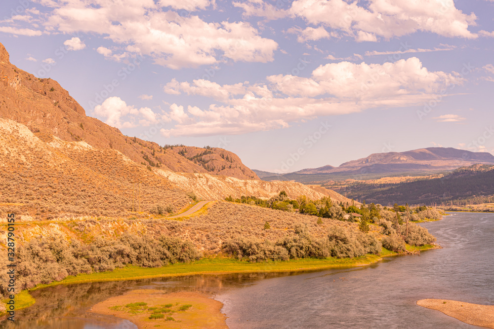 River in Mountains