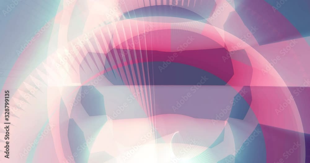 Seamless looping abstract sunrise multi colored background, 4K
