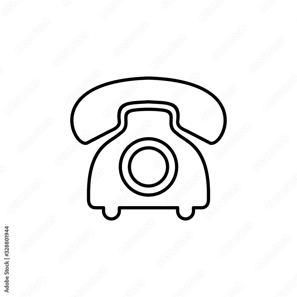 Telephone icon isolated on white background. Phone icon vector. Call icon vector. Telephone icon isolated on white background. Phone icon vector. Call icon vector.