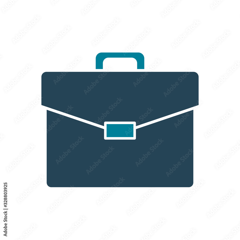 Isolated suitcase bag silhouette style icon vector design Isolated suitcase bag silhouette style icon vector design