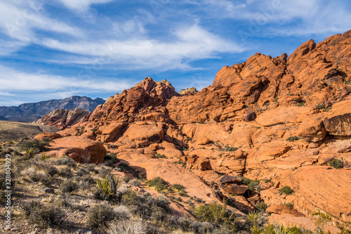 Colorful rocks of Red Rock Canyon